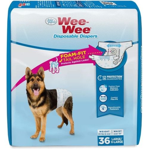 Four Paws Wee Wee Disposable Diapers